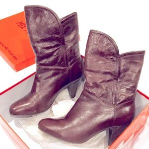 Miz Mooz Leather Shearling Fully Lined Boots